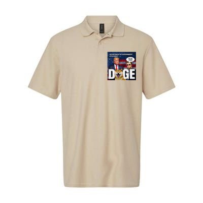 Doge Department Of Government Efficiency YouRe Fired Trump Softstyle Adult Sport Polo