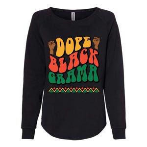 DOPEBLACKGRAMA Womens California Wash Sweatshirt