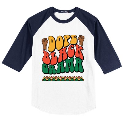 DOPEBLACKGRAMA Baseball Sleeve Shirt