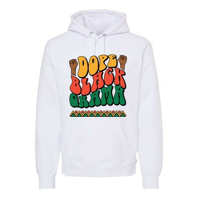 DOPEBLACKGRAMA Premium Hoodie