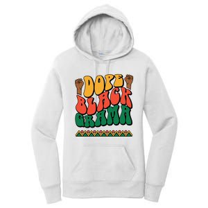 DOPEBLACKGRAMA Women's Pullover Hoodie