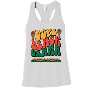 DOPEBLACKGRAMA Women's Racerback Tank