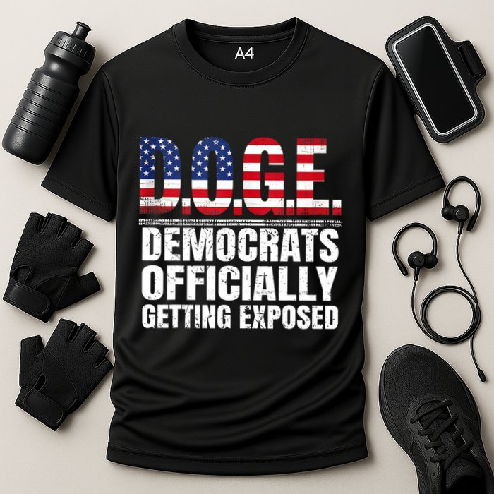 Doge Democrats Officially Getting Exposed Cooling Performance Crew T-Shirt