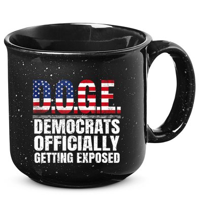 Doge Democrats Officially Getting Exposed 15oz Campfire Ceramic Mug