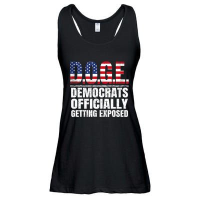 Doge Democrats Officially Getting Exposed Ladies Essential Flowy Tank