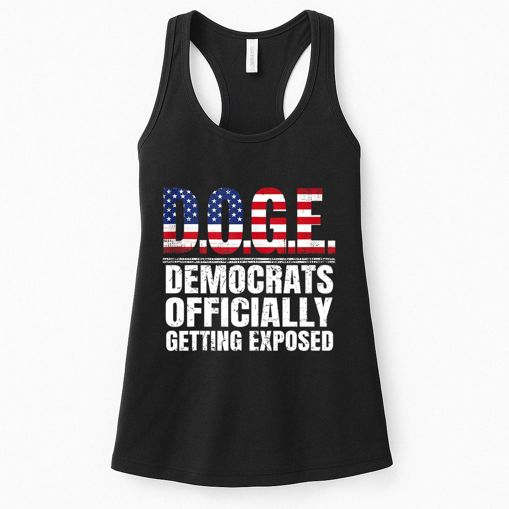Doge Democrats Officially Getting Exposed Womens Tank Top