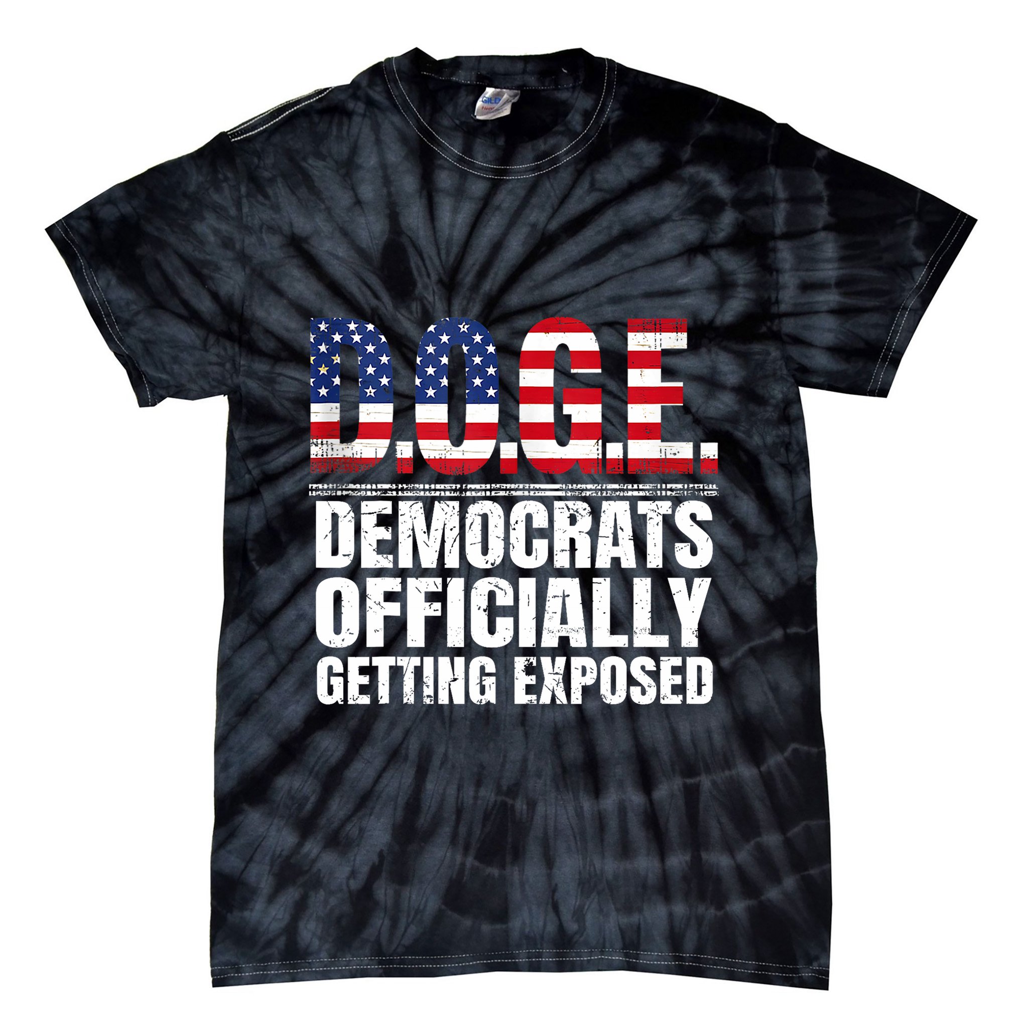 Doge Democrats Officially Getting Exposed Tie-Dye T-Shirt