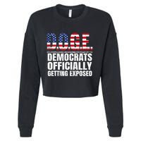 Doge Democrats Officially Getting Exposed Cropped Pullover Crew