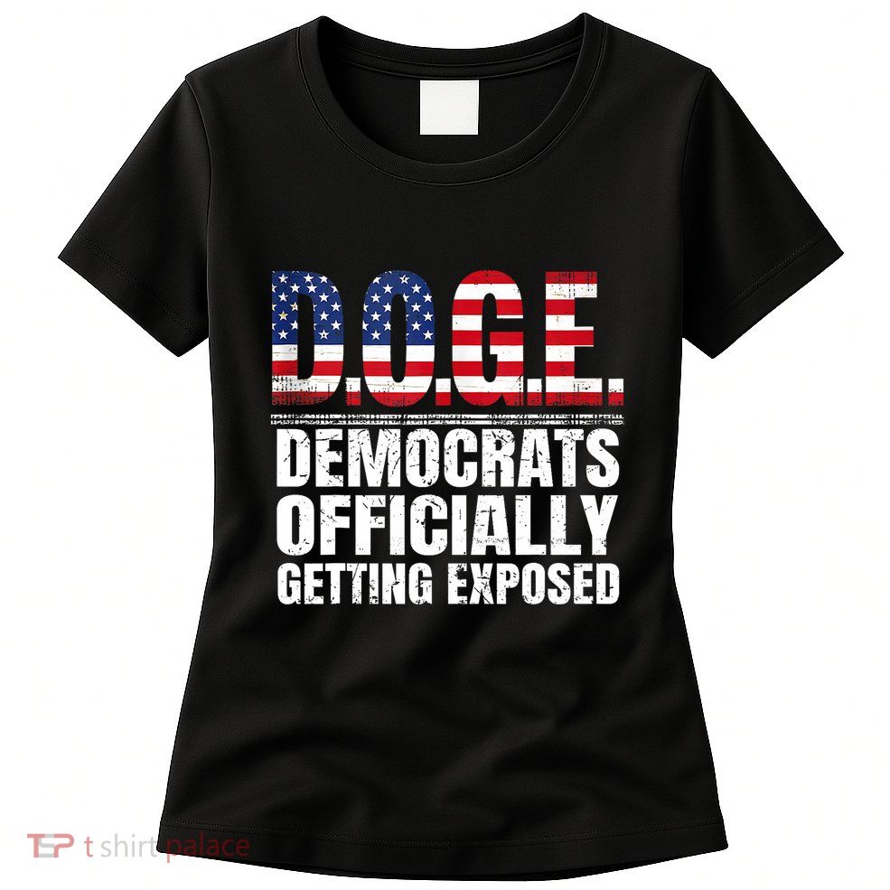 Doge Democrats Officially Getting Exposed Womens T-Shirt