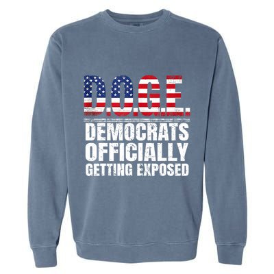 Doge Democrats Officially Getting Exposed Garment-Dyed Sweatshirt