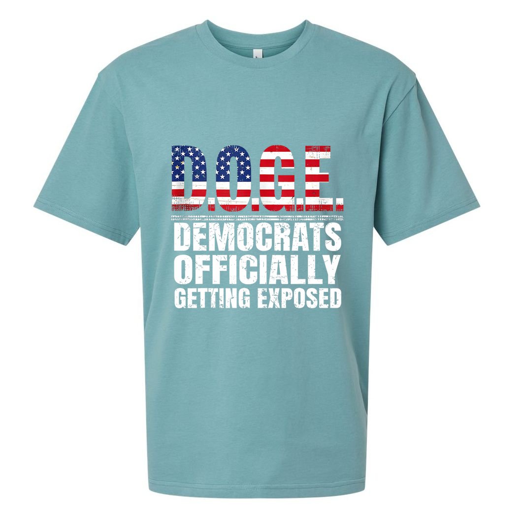 Doge Democrats Officially Getting Exposed Sueded Cloud Jersey T-Shirt