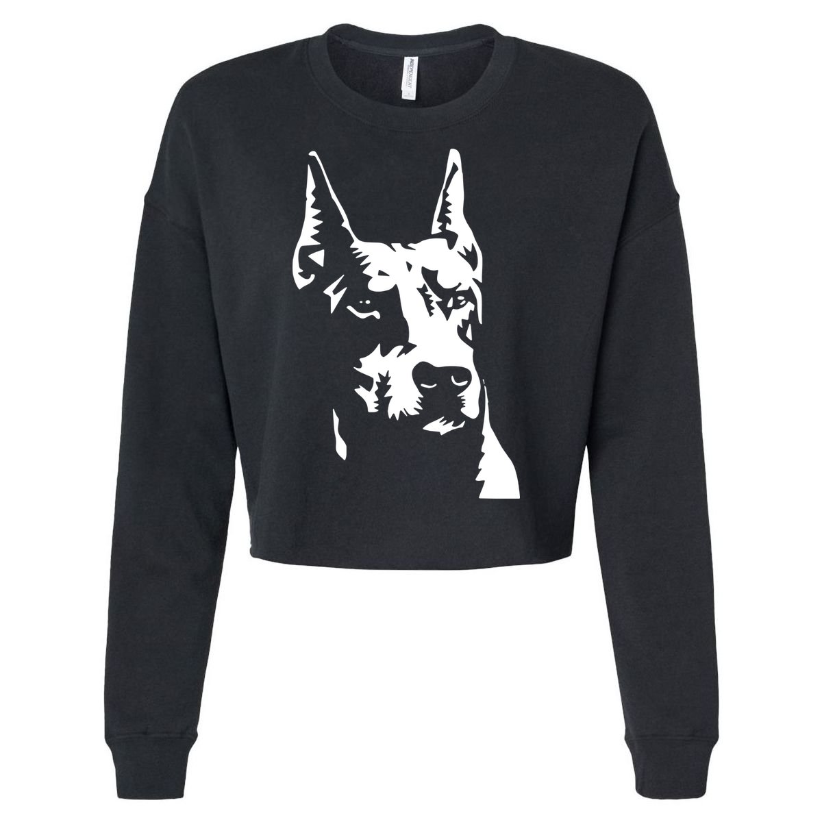 DOBERMAN Cropped Pullover Crew