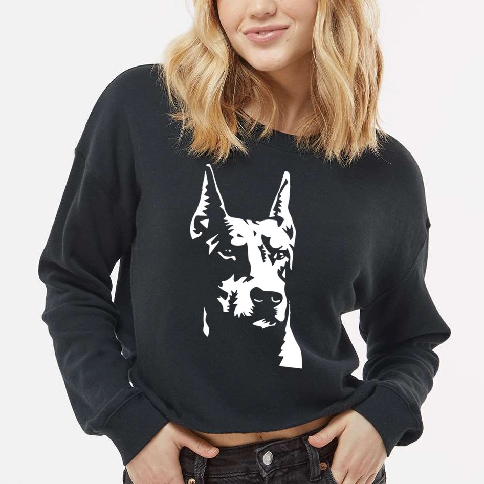 DOBERMAN Cropped Pullover Crew