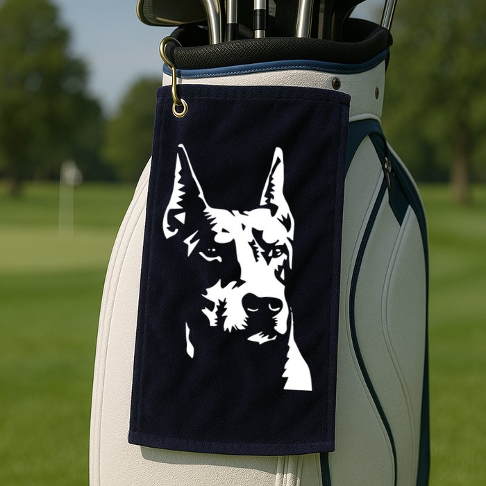 DOBERMAN Golf Towel