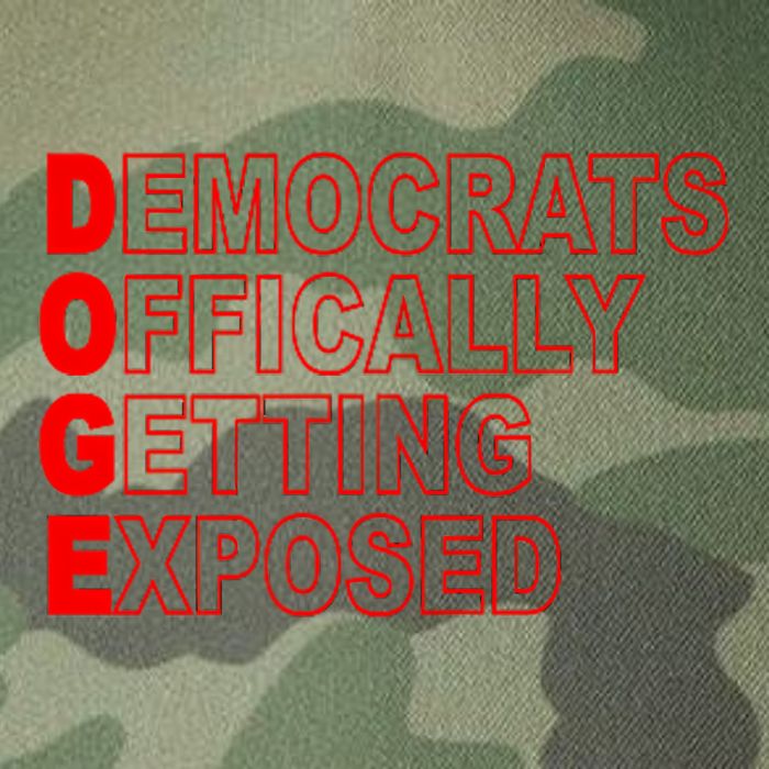 Doge Democrats Officially Getting Exposed Dept Of Govt Legacy Tie Dye Trucker Hat