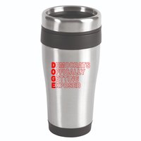 Doge Democrats Officially Getting Exposed Dept Of Govt 16oz Travel Tumbler