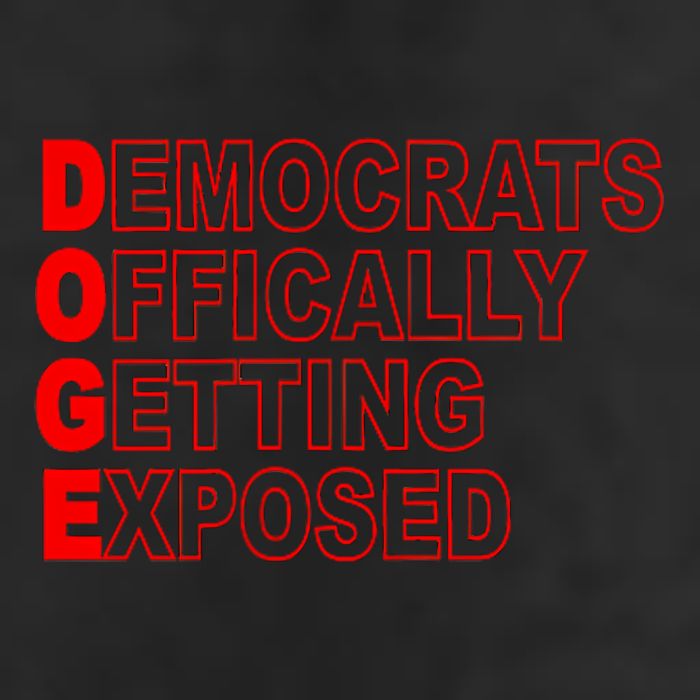 Doge Democrats Officially Getting Exposed Dept Of Govt 25L Jumbo Tote
