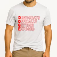 Doge Democrats Officially Getting Exposed Dept Of Govt Cooling Performance Crew T-Shirt
