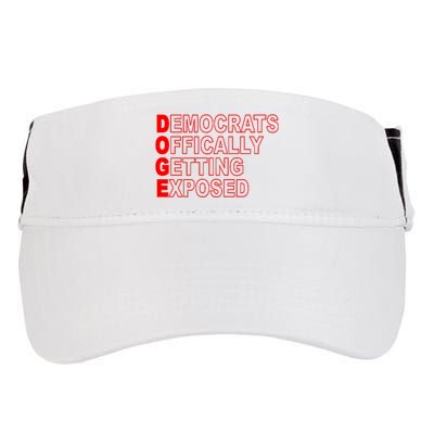 Doge Democrats Officially Getting Exposed Dept Of Govt Adult Drive Performance Visor