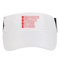 Doge Democrats Officially Getting Exposed Dept Of Govt Adult Drive Performance Visor