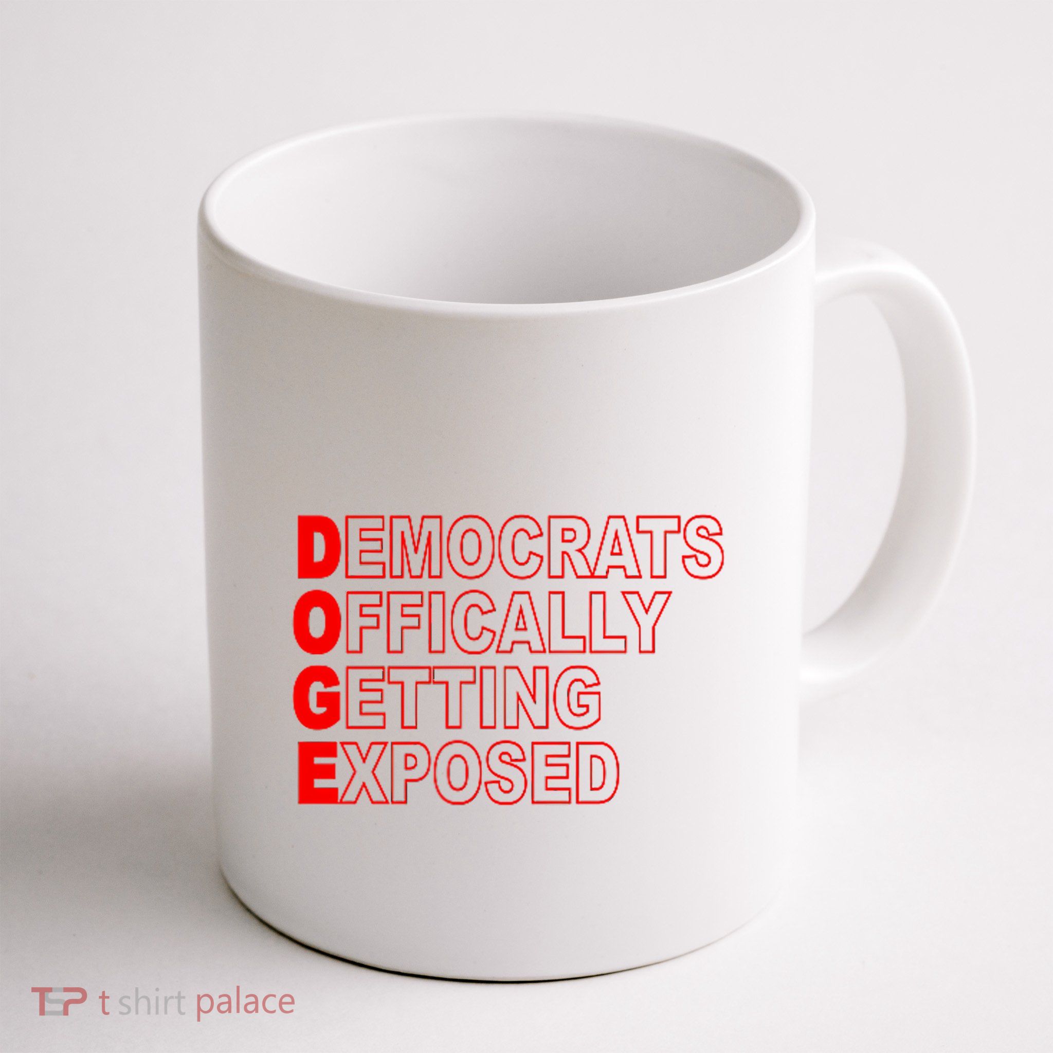 Doge Democrats Officially Getting Exposed Dept Of Govt Mug