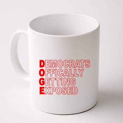 Doge Democrats Officially Getting Exposed Dept Of Govt Mug