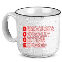 Doge Democrats Officially Getting Exposed Dept Of Govt 15oz Campfire Ceramic Mug