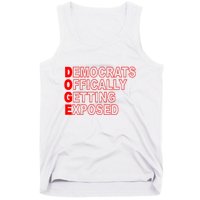 Doge Democrats Officially Getting Exposed Dept Of Govt Tank Top