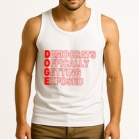 Doge Democrats Officially Getting Exposed Dept Of Govt Tank Top