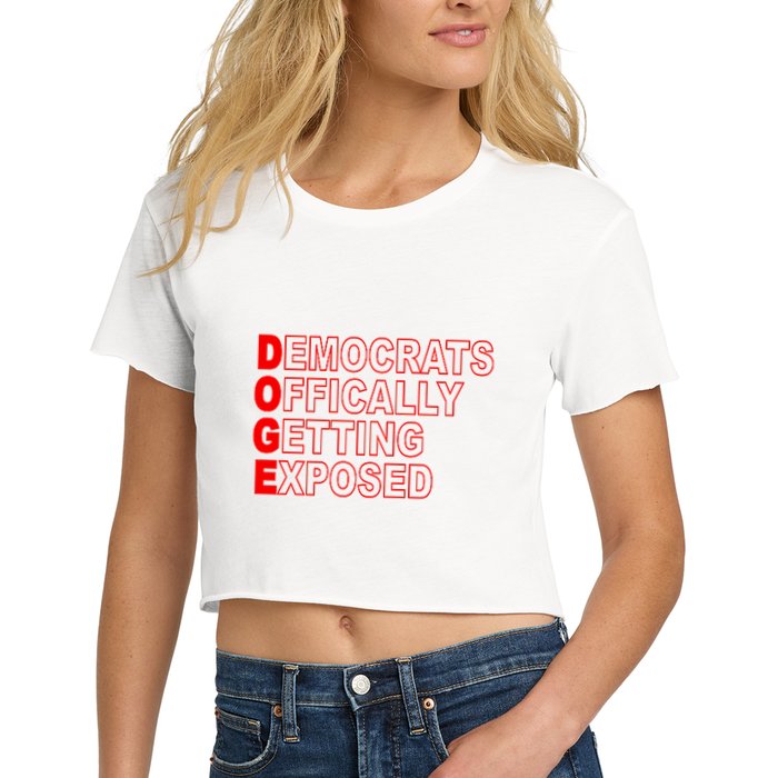 Doge Democrats Officially Getting Exposed Dept Of Govt Crop Top