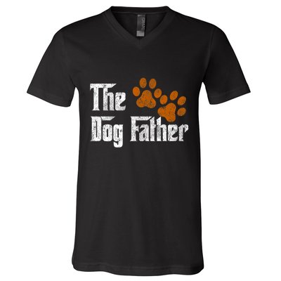 Dogfather V-Neck T-Shirt