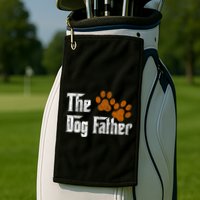 Dogfather Golf Towel