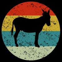 Donkey Flat Bill Trucker Hat