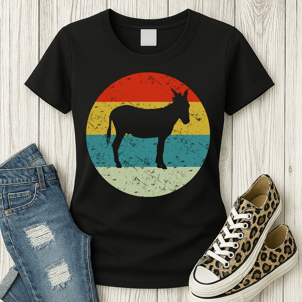Donkey Womens T-Shirt
