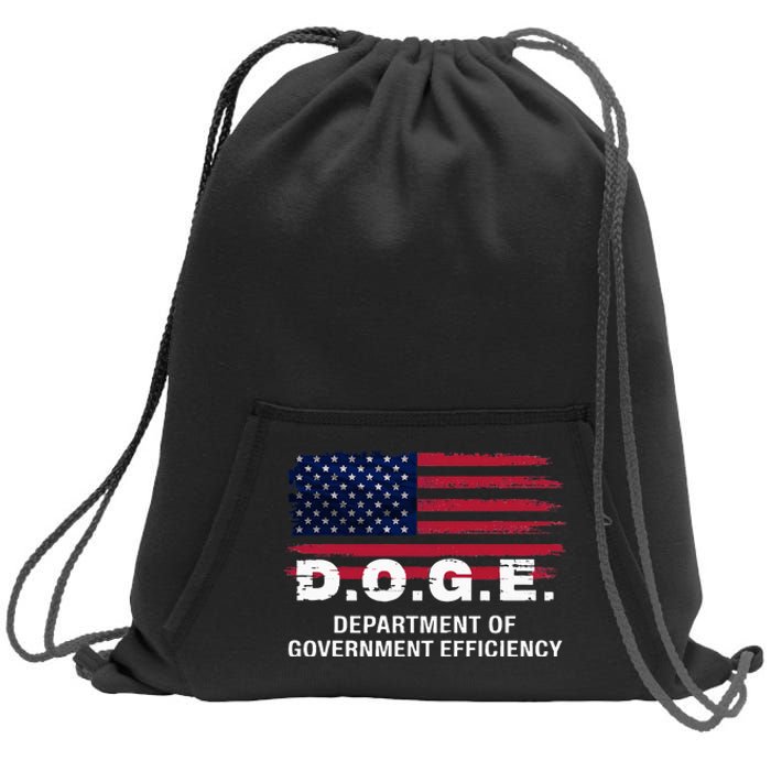 Doge Department Of Government Efficiency D.O.G.E. Government Sweatshirt Cinch Pack Bag