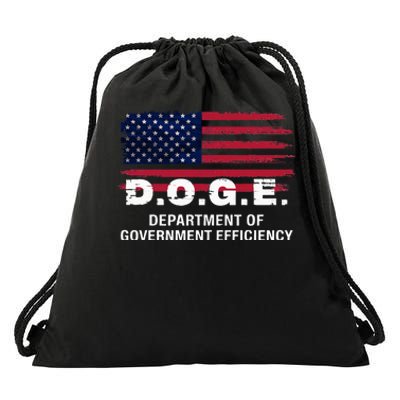 Doge Department Of Government Efficiency D.O.G.E. Government Drawstring Bag