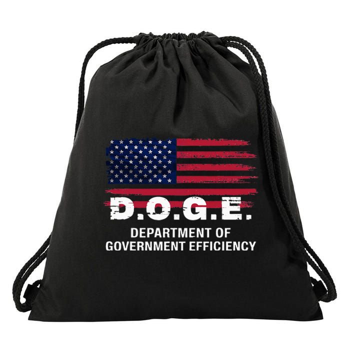 Doge Department Of Government Efficiency D.O.G.E. Government Drawstring Bag