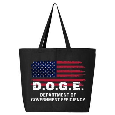 Doge Department Of Government Efficiency D.O.G.E. Government 25L Jumbo Tote