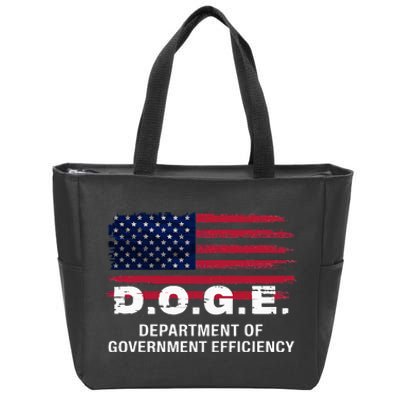 Doge Department Of Government Efficiency D.O.G.E. Government Zip Tote Bag