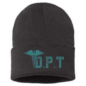 DPT Doctor Of Physical Therapy Student Therapist Gift Sustainable Knit Beanie