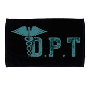 DPT Doctor Of Physical Therapy Student Therapist Gift Microfiber Hand Towel