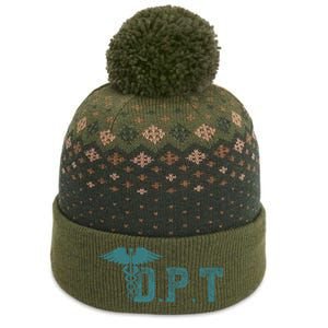 DPT Doctor Of Physical Therapy Student Therapist Gift The Baniff Cuffed Pom Beanie