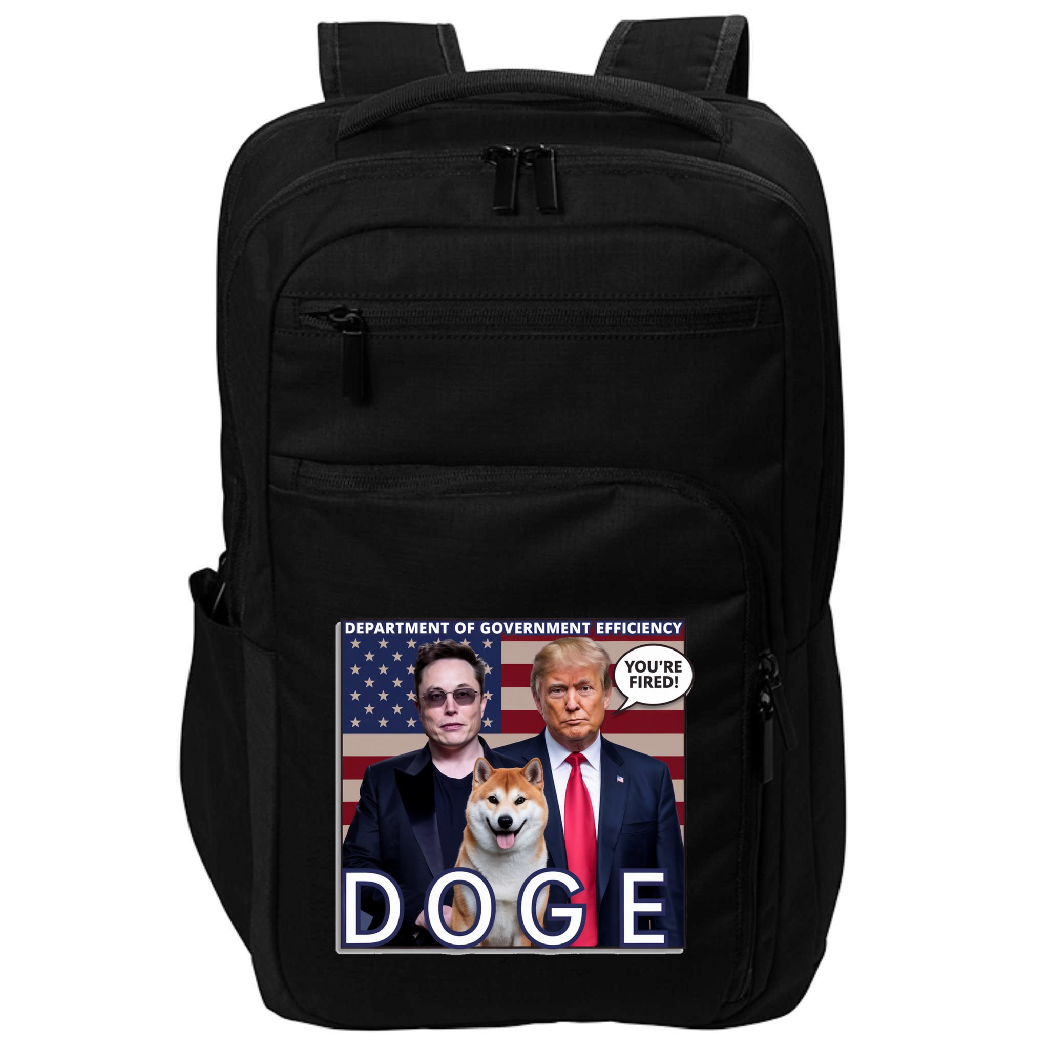 Doge Department Of Government Efficiency Impact Tech Backpack