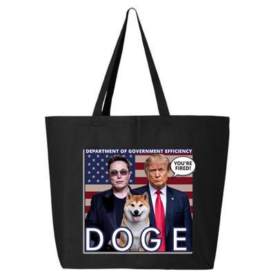 Doge Department Of Government Efficiency 25L Jumbo Tote