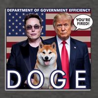 Doge Department Of Government Efficiency Vector Backpack