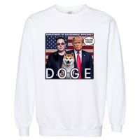 Doge Department Of Government Efficiency Garment-Dyed Sweatshirt