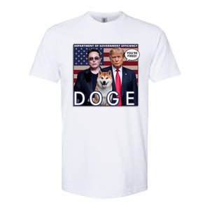 Doge Department Of Government Efficiency Softstyle CVC T-Shirt