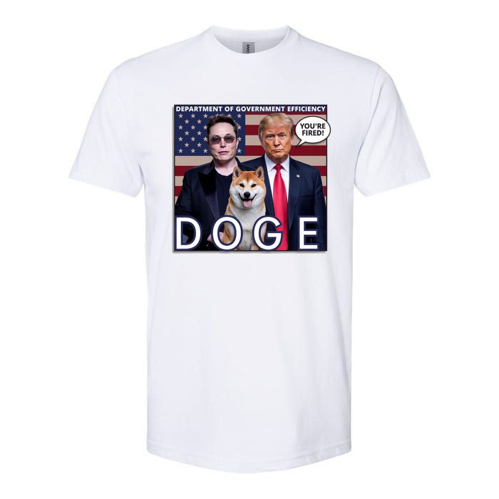 Doge Department Of Government Efficiency Softstyle CVC T-Shirt