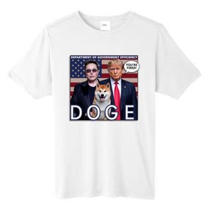 Doge Department Of Government Efficiency Tall Fusion ChromaSoft Performance T-Shirt