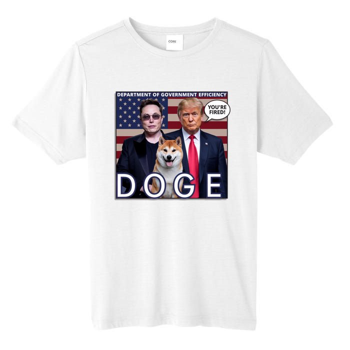 Doge Department Of Government Efficiency Tall Fusion ChromaSoft Performance T-Shirt